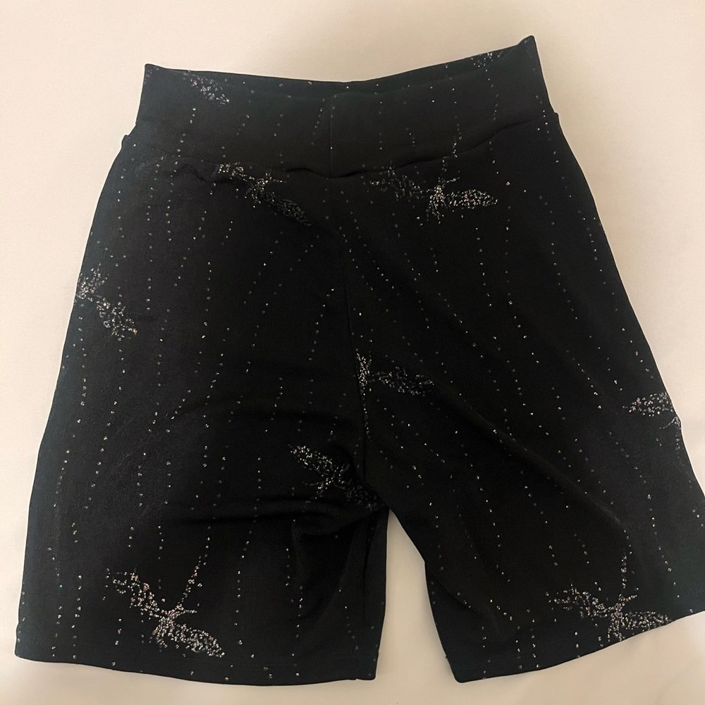 Black Firefly Sparkle Shorts
